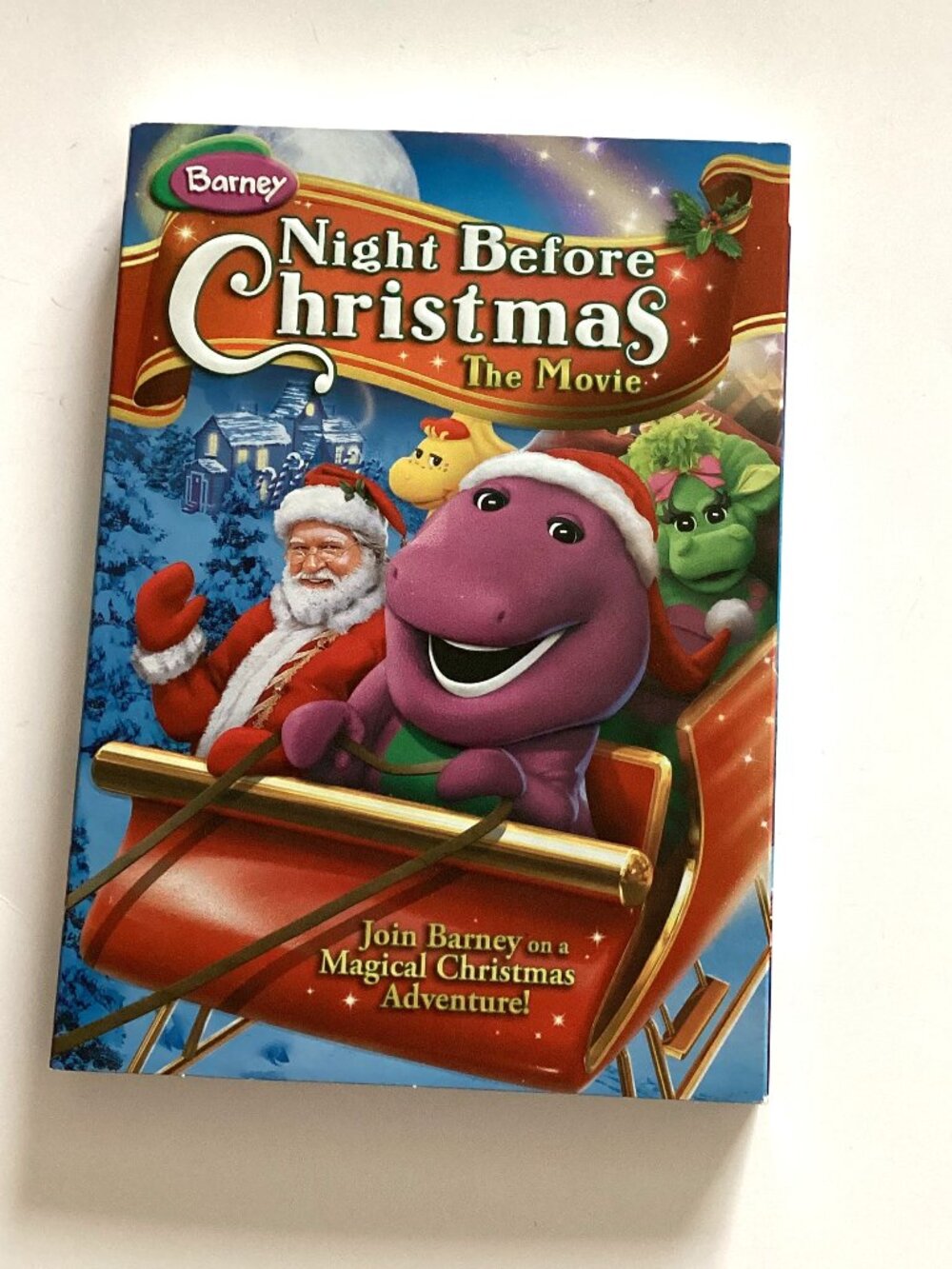 Barney’s Night Before Christmas DVD Vintage Kids Holiday 1999 The Movie
